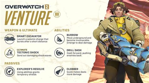 Venture is Overwatch 2s first canonically Non